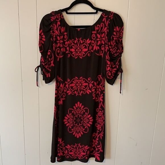 ABS Collection Print Dress Size XS - Picture 3 of 3